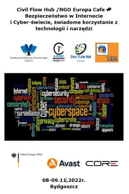 Bezpieczeństwo w Internecie i Cyber-świecie, świadome korzystanie z technologii i narzędzi - spotkanie dla NGO w Bydgoszczy